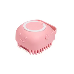 Silicone Pet Bath Massage Brush – Soft, Safe & Easy Grooming