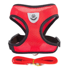 Harness Vest Walking Lead Leash