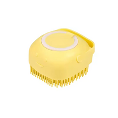 Silicone Pet Bath Massage Brush – Soft, Safe & Easy Grooming