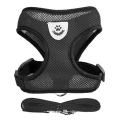 Harness Vest Walking Lead Leash