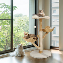 Multi-Level Cat Tree Condo for Indoor Cats