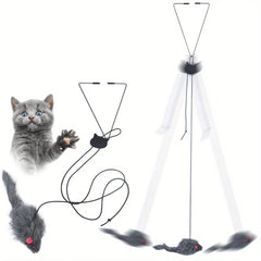 Door Hanging Cat Toy – Stress Relief Play for Kittens & Cats