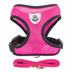 Harness Vest Walking Lead Leash