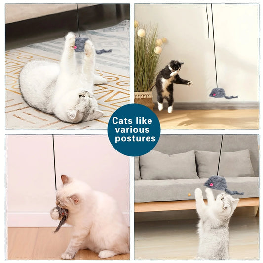 Door Hanging Cat Toy – Stress Relief Play for Kittens & Cats