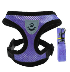 Harness Vest Walking Lead Leash