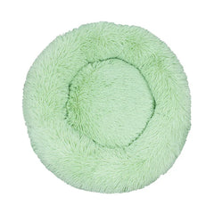 Plush Donut Dog Bed – Anti-Slip & Cozy