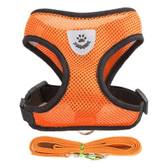Harness Vest Walking Lead Leash