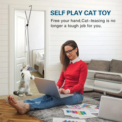 Door Hanging Cat Toy – Stress Relief Play for Kittens & Cats