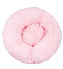 Plush Donut Dog Bed – Anti-Slip & Cozy