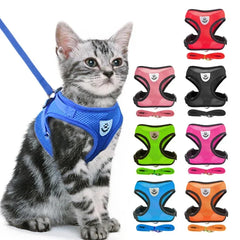 Harness Vest Walking Lead Leash