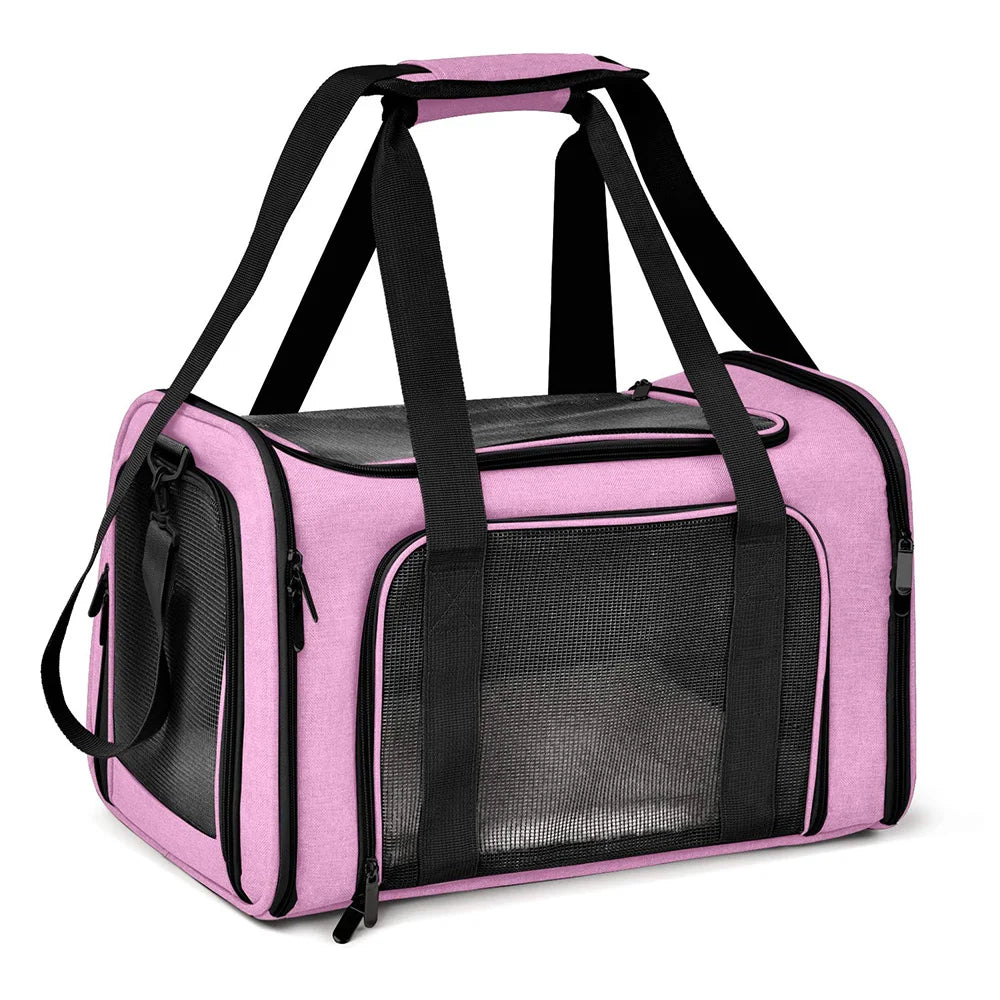 Portable Pet Travel Backpack – Soft Carrier for Small Dogs & Cats