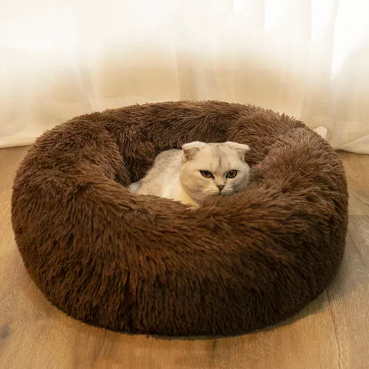 Ultra Soft Donut Pet Bed – Warm & Washable