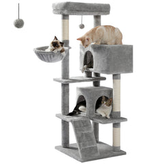 Multi-Level Cat Tree with Perches, Scratcher & Toys