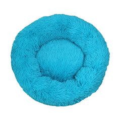 Plush Donut Dog Bed – Anti-Slip & Cozy
