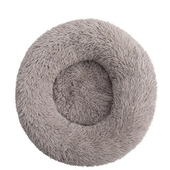 Plush Donut Dog Bed – Anti-Slip & Cozy