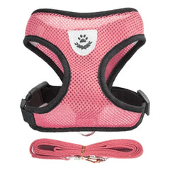 Harness Vest Walking Lead Leash