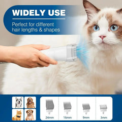Pet Grooming Kit with Vacuum Cleaner