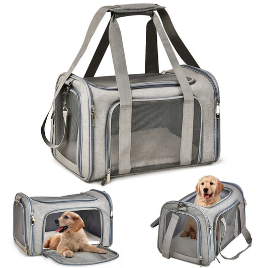 Portable Pet Travel Backpack – Soft Carrier for Small Dogs & Cats